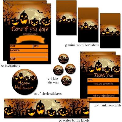 AmandaCreation Pumpkin Party Bundle 381pc. Image 1