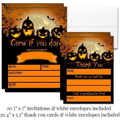 AmandaCreation Pumpkin Party Bundle 381pc. Image 3