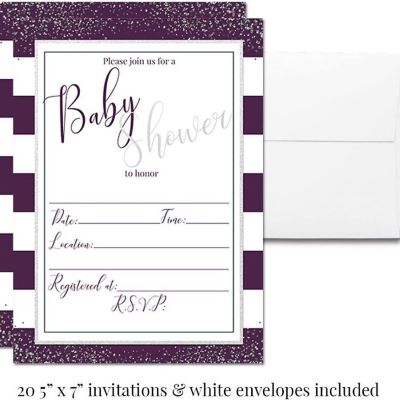 AmandaCreation Purple &amp; Silver Party Bundle 381pc. Image 3