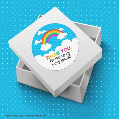 AmandaCreation Rainbow Envelope Seals 40pc. Image 2