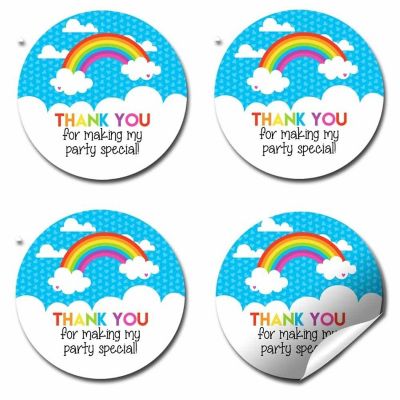 AmandaCreation Rainbow Envelope Seals 40pc. Image 3
