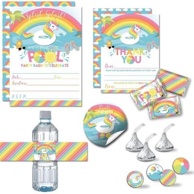 AmandaCreation Rainbow Unicorn Party Bundle 381pc. Image 1
