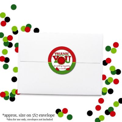 AmandaCreation Red Watermelon Envelope Seals 40pc Image 3