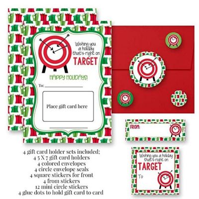 AmandaCreation Right on Target Gift Card Holder 36pc. Image 2
