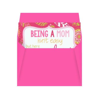 AmandaCreation Rockin' It Mom Mother's Day Blank Greeting Card 2pcs. Image 1