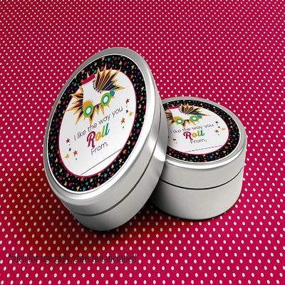 AmandaCreation Roller Skating Valentine Envelope Seals 40pc Image 2