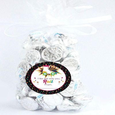 AmandaCreation Roller Skating Valentine Envelope Seals 40pc Image 3