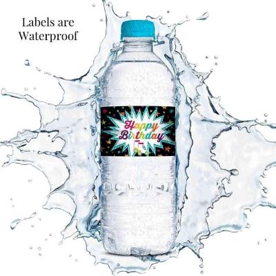 AmandaCreation Roller Skating Water Bottle Wrappers 20pcs. Image 2