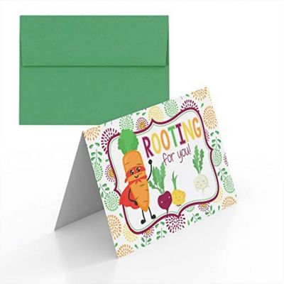 AmandaCreation Rooting For You Greeting Card 2pc. Image 1