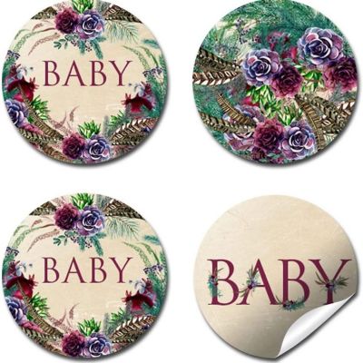 AmandaCreation Rustic Boho Kiss Stickers 324pcs. Image 1