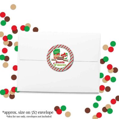 AmandaCreation Santa S'more Gift Tag 40pc. Image 3