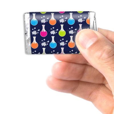 AmandaCreation Science Birthday Mini Candybar Wrappers 45pcs. Image 2