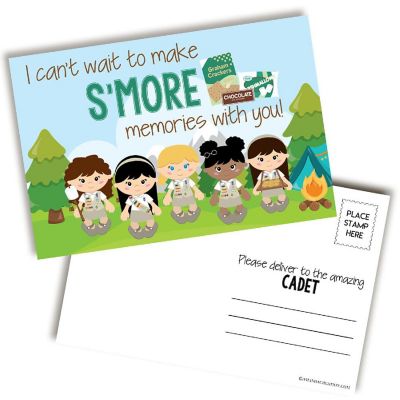AmandaCreation Scouting Girl Scouts Postcards 20pc. Image 1