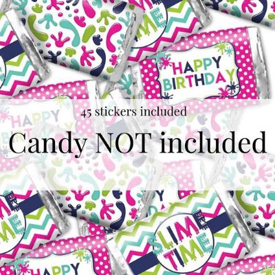 AmandaCreation Slime Time Mini Candybar Wrappers 45pc. Image 3