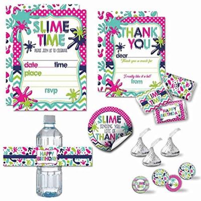 AmandaCreation Slime Time Party Bundle 381pc. Image 1