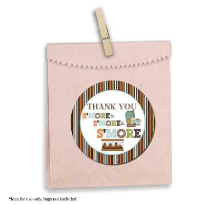 AmandaCreation S'more Birthday Envelope Seals 40pc. Image 2