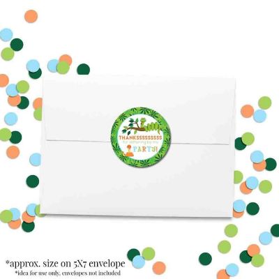 AmandaCreation Snake Birthday Envelope Seals 40pc Image 3
