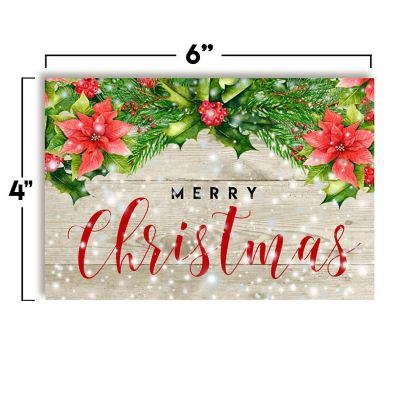 AmandaCreation Snowy Christmas Postcards 20pc. Image 2