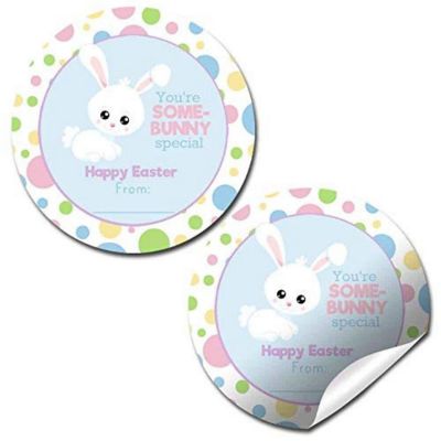 AmandaCreation Some Bunny Special Envelope Seals 40pc. Image 1