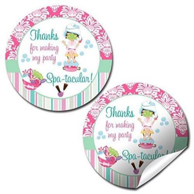 AmandaCreation Spa Pampering Envelope Seals 40pc Image 1