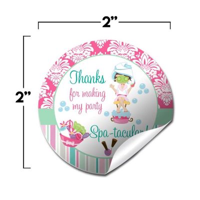 AmandaCreation Spa Pampering Envelope Seals 40pc Image 1