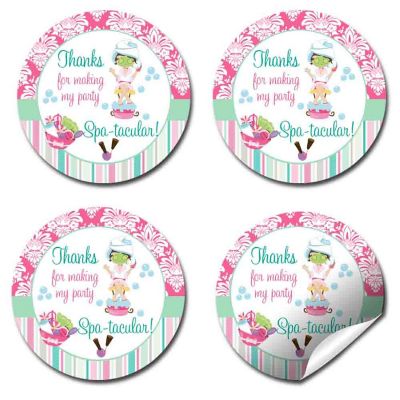 AmandaCreation Spa Pampering Envelope Seals 40pc Image 3