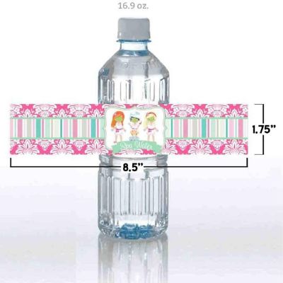 AmandaCreation Spa Water Bottle Wrappers 20pc. Image 2