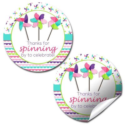 AmandaCreation Spin &amp; Twirl Envelope Seals 40pc. Image 1