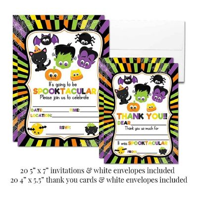AmandaCreation Spooktacular Characters Party Bundle 381pc. Image 2