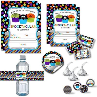 AmandaCreation Spooktacular Cupcake Party Bundle 381pc. Image 1