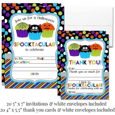 AmandaCreation Spooktacular Cupcake Party Bundle 381pc. Image 2