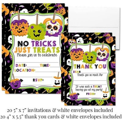 AmandaCreation Spooky Candy Apple Party Bundle 381pc. Image 3
