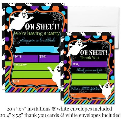 AmandaCreation Spooky Ghost Party Bundle 381pc. Image 3