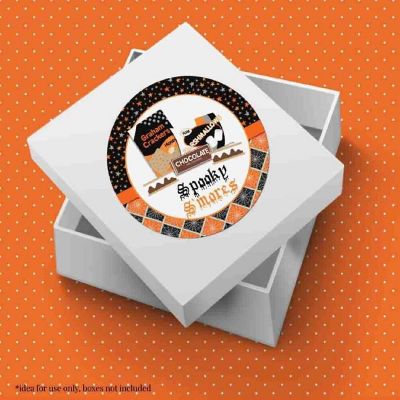 AmandaCreation Spooky S'more Envelope Seals 40pc. Image 2