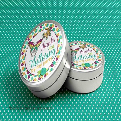 AmandaCreation Spring Butterfly Envelope Seals 40pc. Image 2
