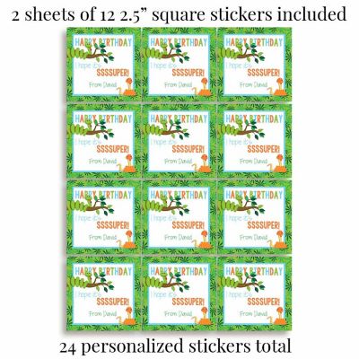AmandaCreation SSSSUPER Snake Gift Tag 24pc. Image 1