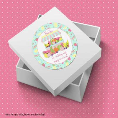 AmandaCreation Summer Fruit Stand Envelope Seals 40pc Image 1