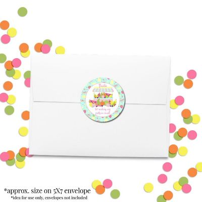 AmandaCreation Summer Fruit Stand Envelope Seals 40pc Image 2