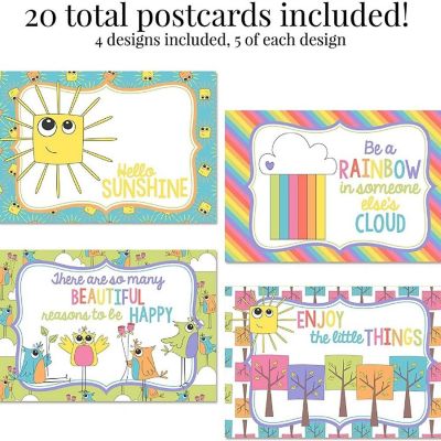 AmandaCreation Sunshine Postcards 20pc. Image 2