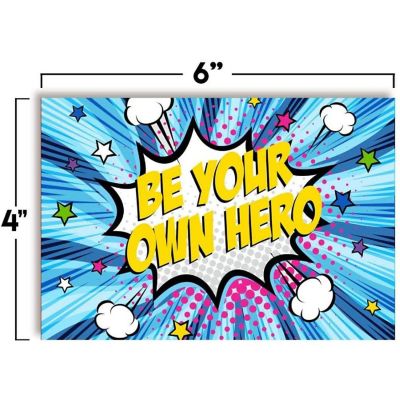 AmandaCreation Super Hero Student Teacher Postcards 30pc. Image 3