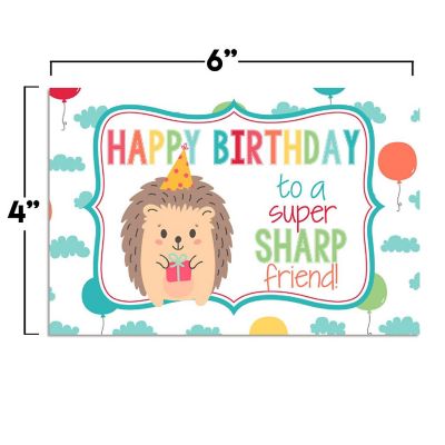 AmandaCreation Super Sharp Friend Greeting Card 2pc. Image 2