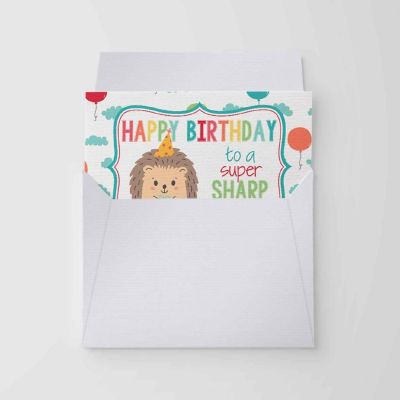 AmandaCreation Super Sharp Friend Greeting Card 2pc. Image 3