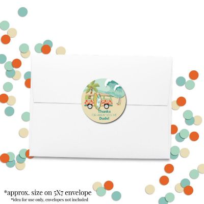 AmandaCreation Surfs Up Envelope Seals 40pc Image 1