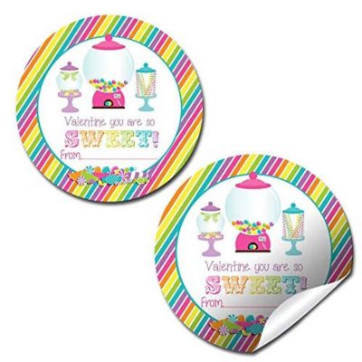 AmandaCreation Sweet Candy Envelope Seals 40pc. Image 1