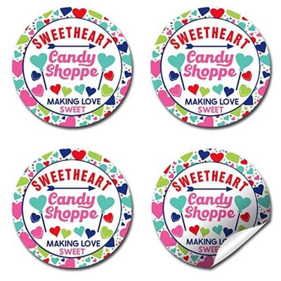 AmandaCreation Sweetheart Candy Envelope Seals 40pc. Image 3