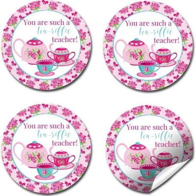AmandaCreation Teapot Appreciation Stickers 40pc. Image 3