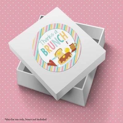 AmandaCreation Thanks a Brunch Envelope Seals 40pc. Image 1