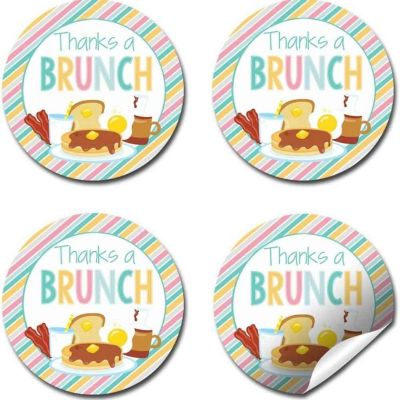 AmandaCreation Thanks a Brunch Envelope Seals 40pc. Image 3
