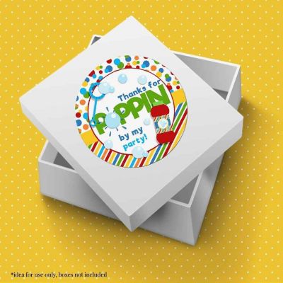 AmandaCreation Thanks for Poppin' By Envelope Seals 40pc. Image 2