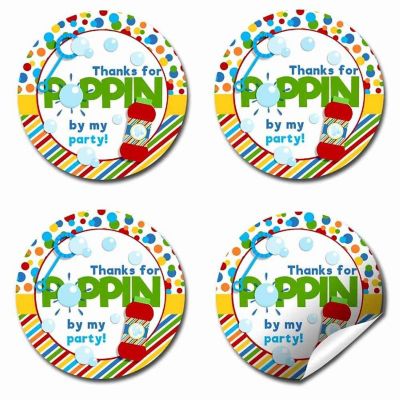 AmandaCreation Thanks for Poppin' By Envelope Seals 40pc. Image 3